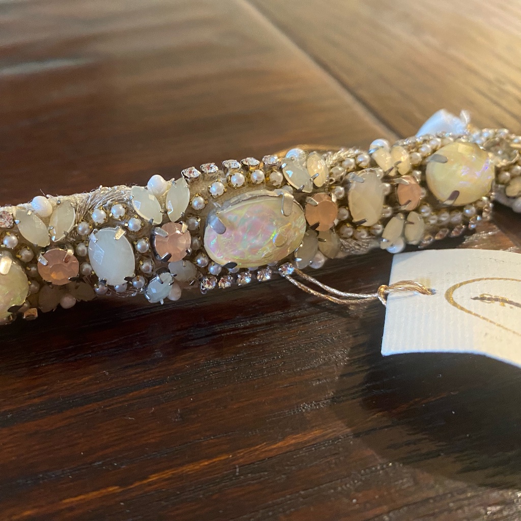 NWT BHLDN // St. Erasmus Belt 30.5” Wedding Sash perfect-bridal-elodie-slim-  main image 4